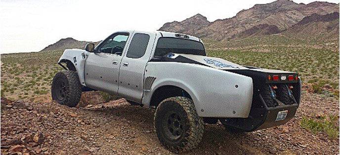 2000-2006 Tundra 8" Bulge TT Style Off Road Fiberglass Bedsides - Image 5