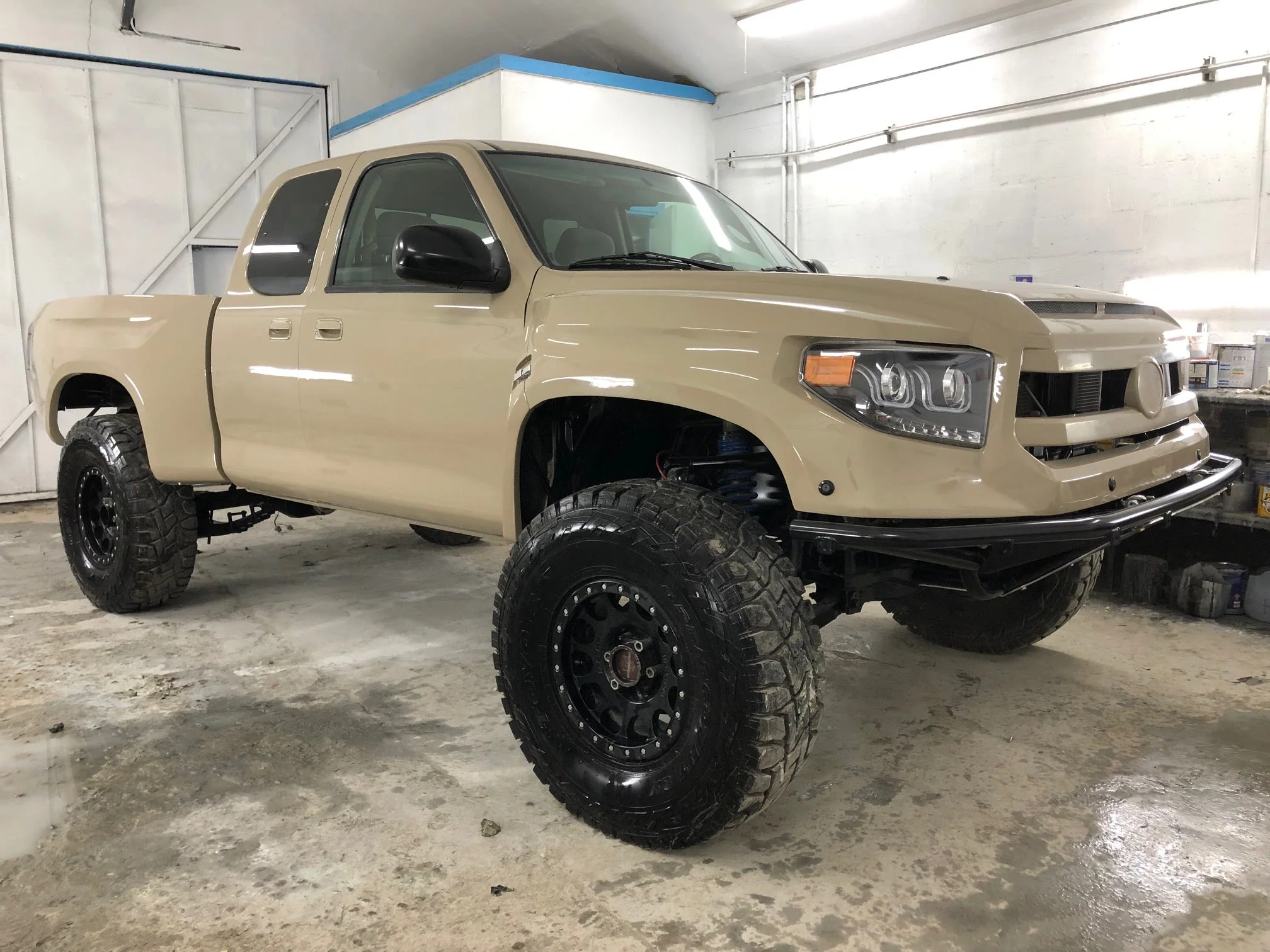 2000-2006 Tundra 2014+ Tundra Off Road Fiberglass Conversion One Piece - Image 3