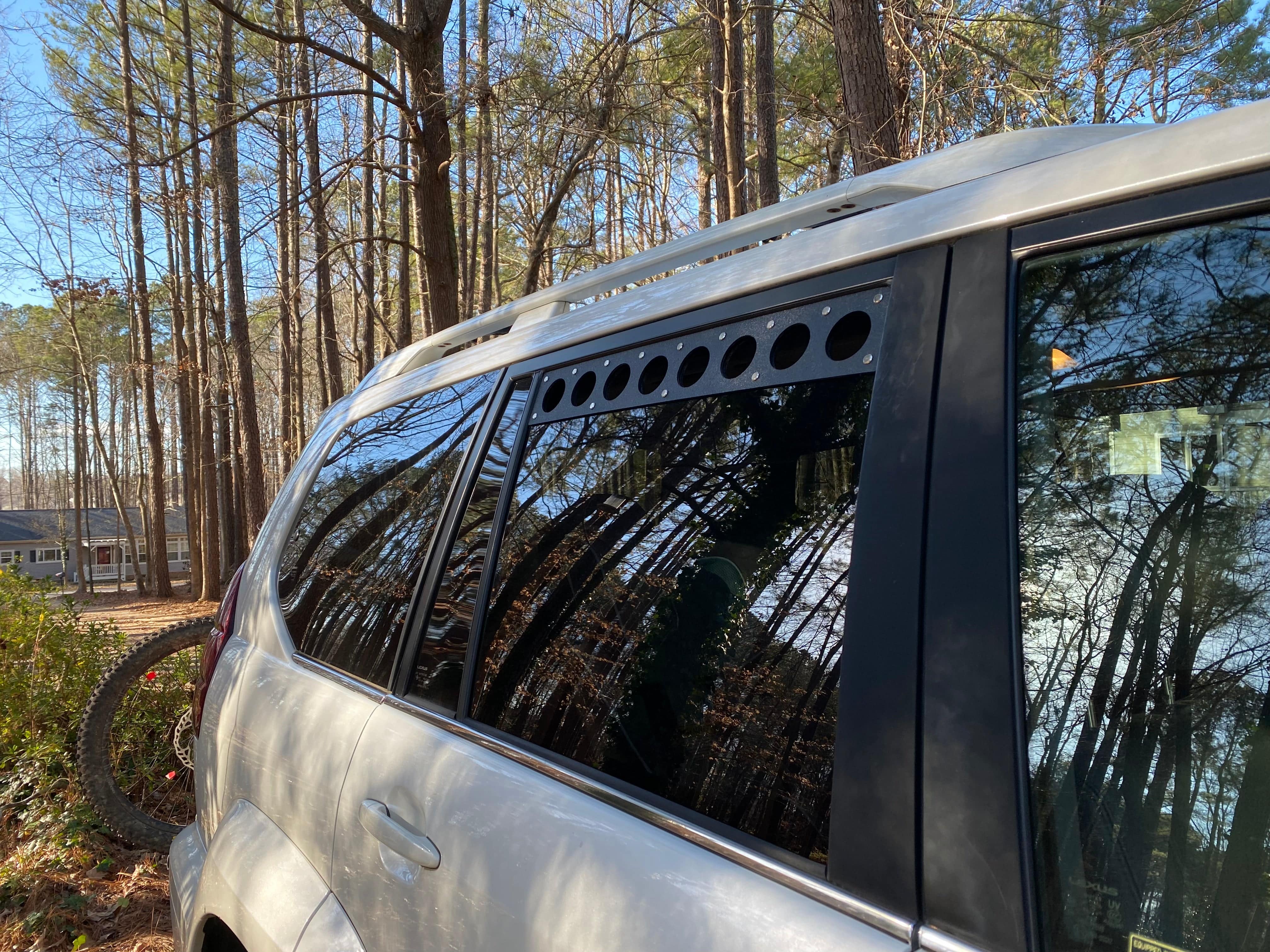 2002-2009 GX470 Side Visual Autowerks Window Vents - Image 3