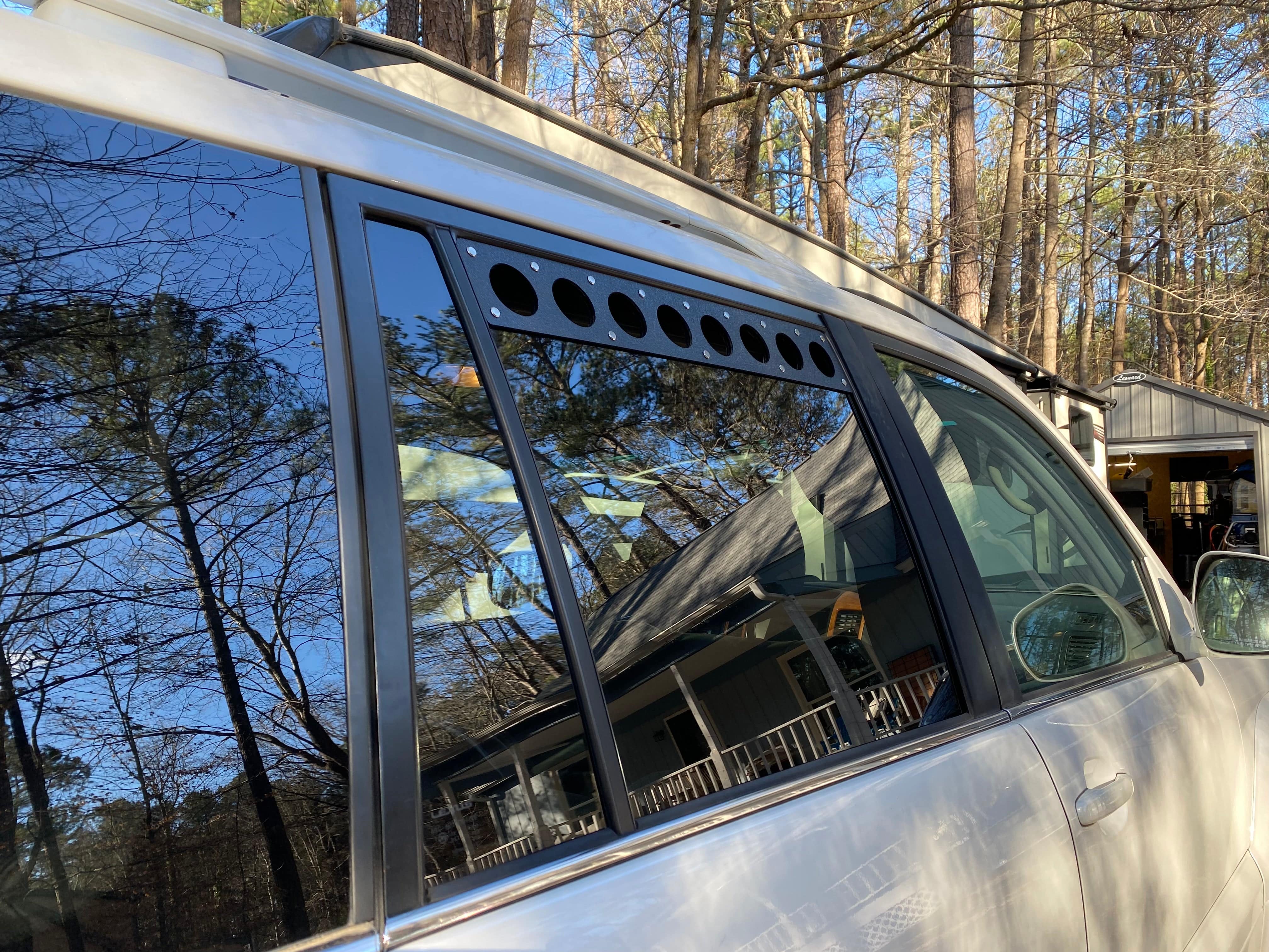 2002-2009 GX470 Side Visual Autowerks Window Vents - Image 4