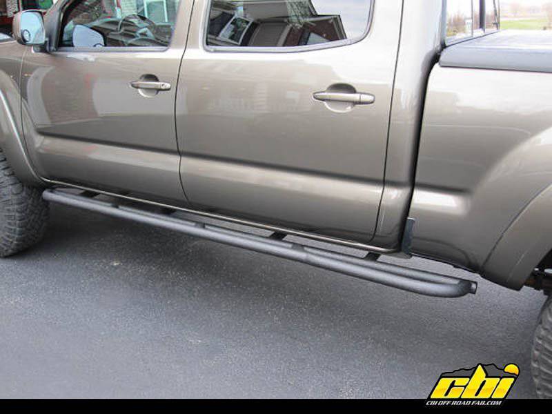 2005-2015 2nd Gen Tacoma CBI Trail Bolt-on Rock Sliders - Image 3