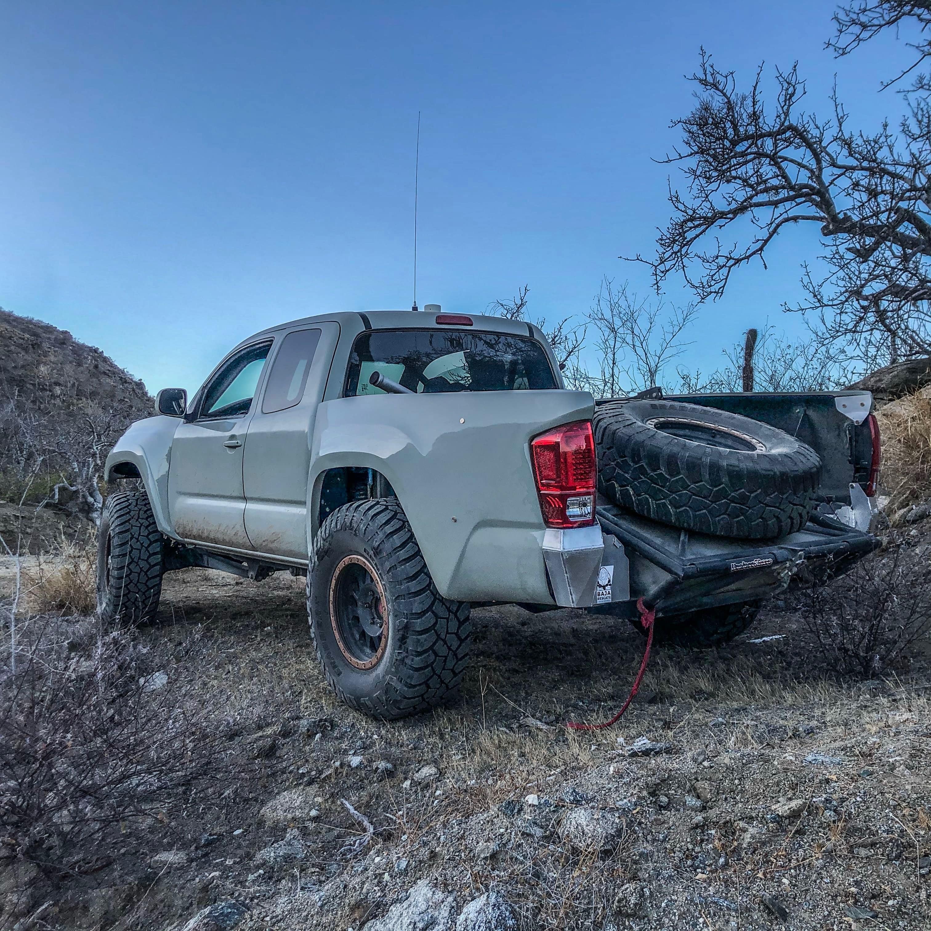 2005-2015 Tacoma 2016 Conversion Off Road Fiberglass Fenders and Hood - Image 6