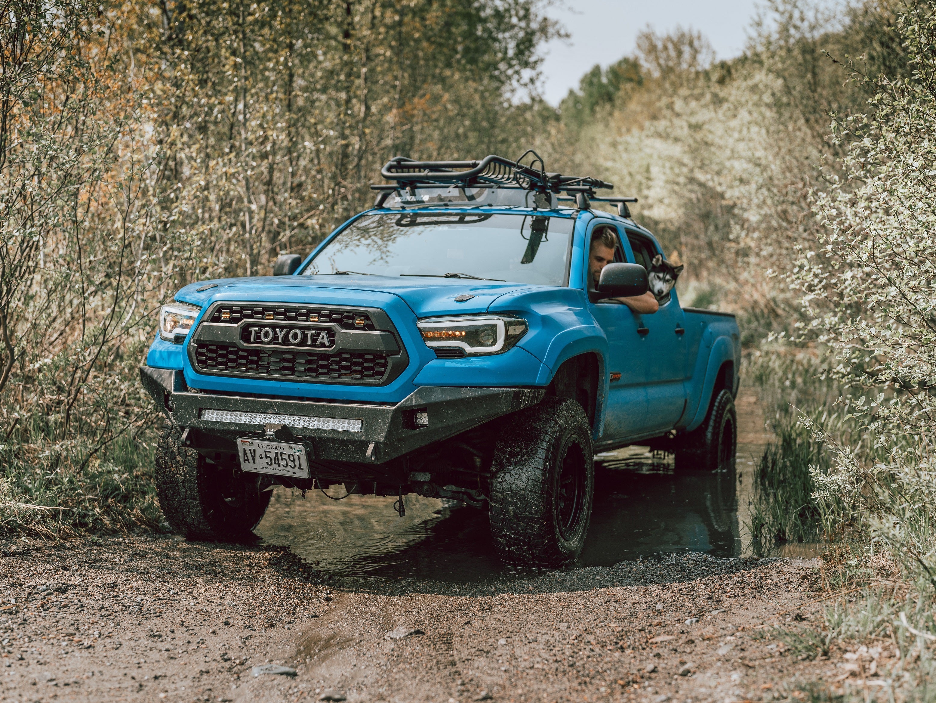 2005-2015 Tacoma 2016 Conversion Off Road Fiberglass Fenders and Hood - Image 7