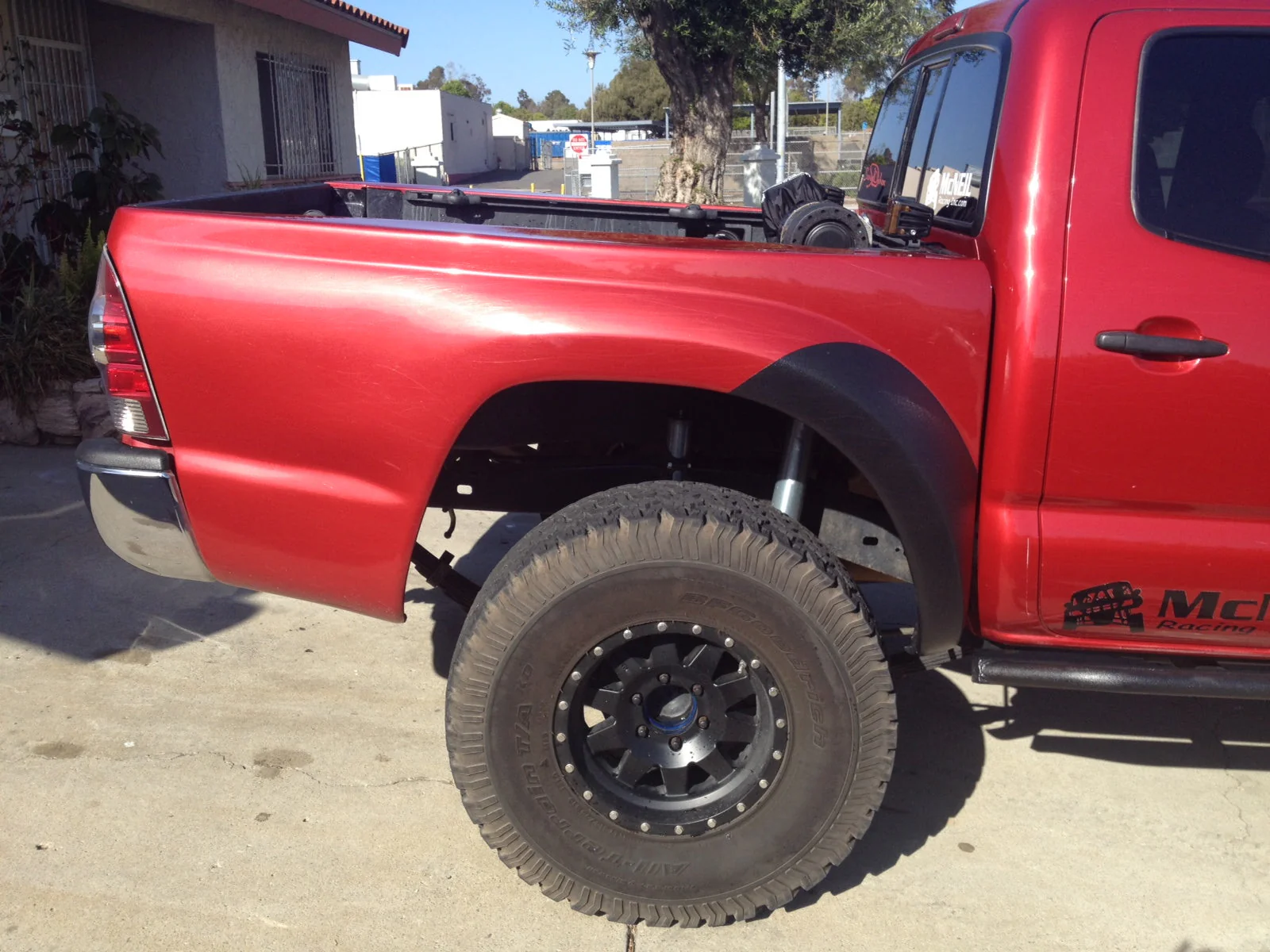 2005-2015 Tacoma 4" Bulge Flat Top Off Road Fiberglass Bedsides - 5.0 Bed - Image 2
