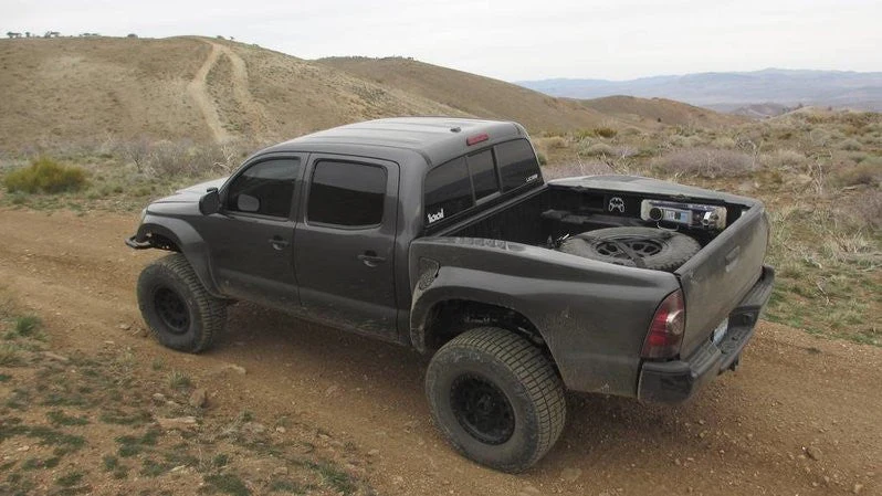 2005-2015 Tacoma 4" Bulge TT Style Off Road Fiberglass Bedsides - 5.0 Bed