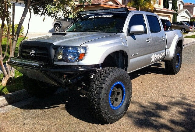 2005-2015 Tacoma 4" Bulge TT Style Off Road Fiberglass Bedsides - 6.0 Bed