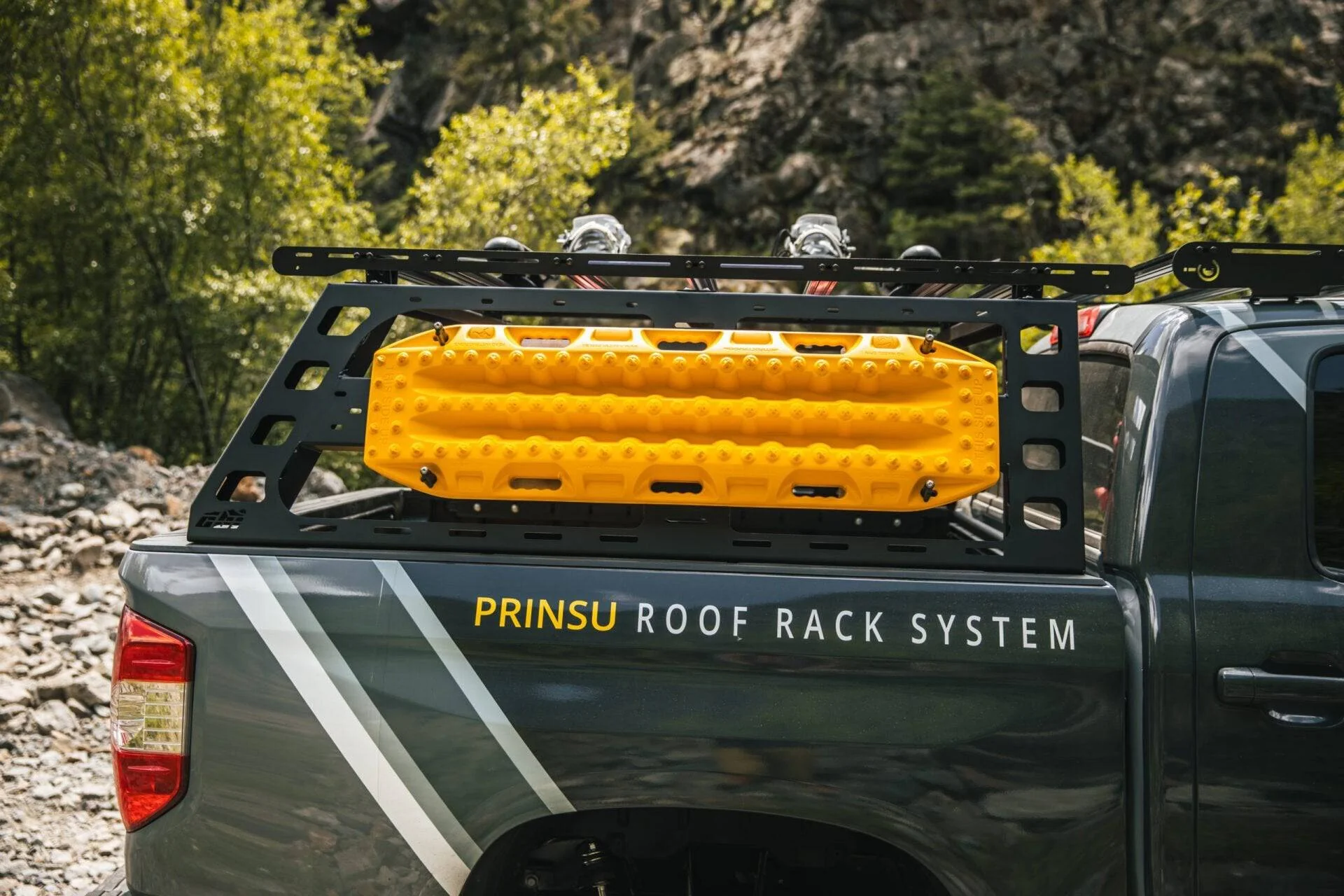 2007-2021 2th Gen Tundra CBI Cab Height Bed Rack - Image 2