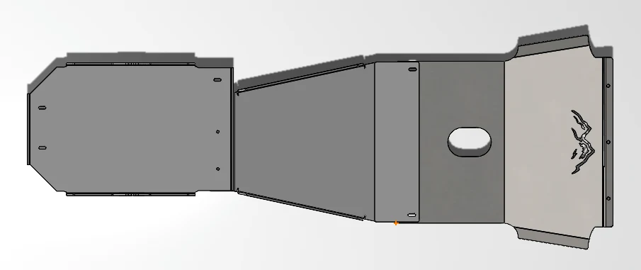 1996-2002 3rd Gen 4Runner Full 3-16" Skid Plates - Image 4