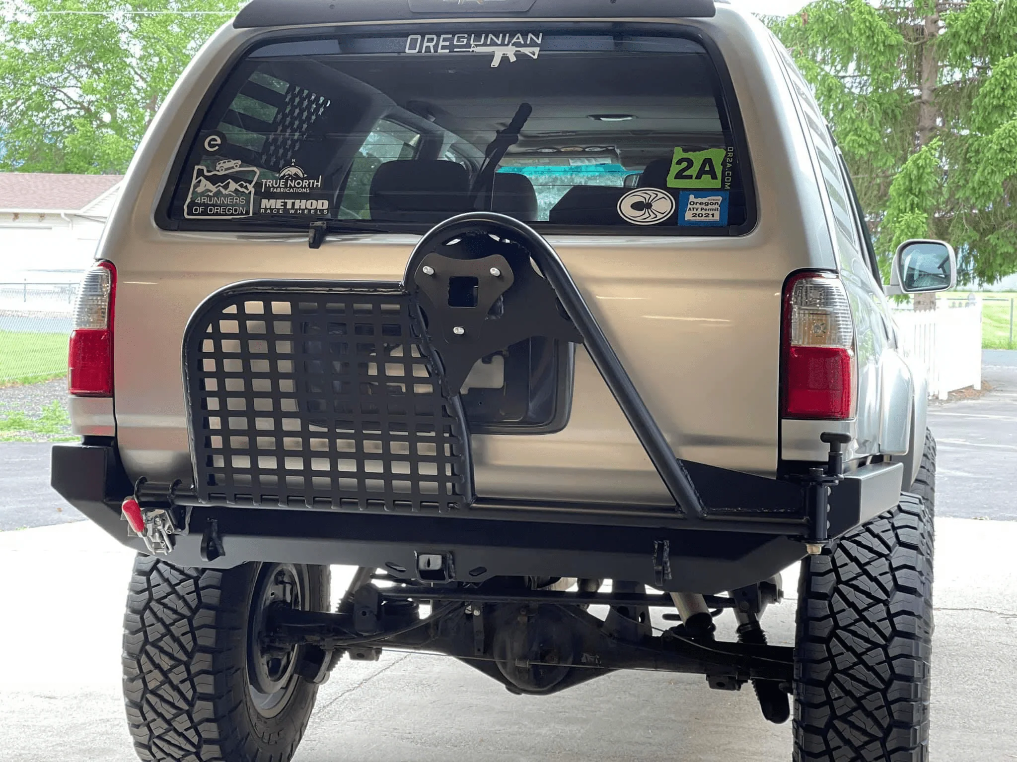 1996-2002 3rd Gen 4Runner Plate Rear Bumper - Image 4