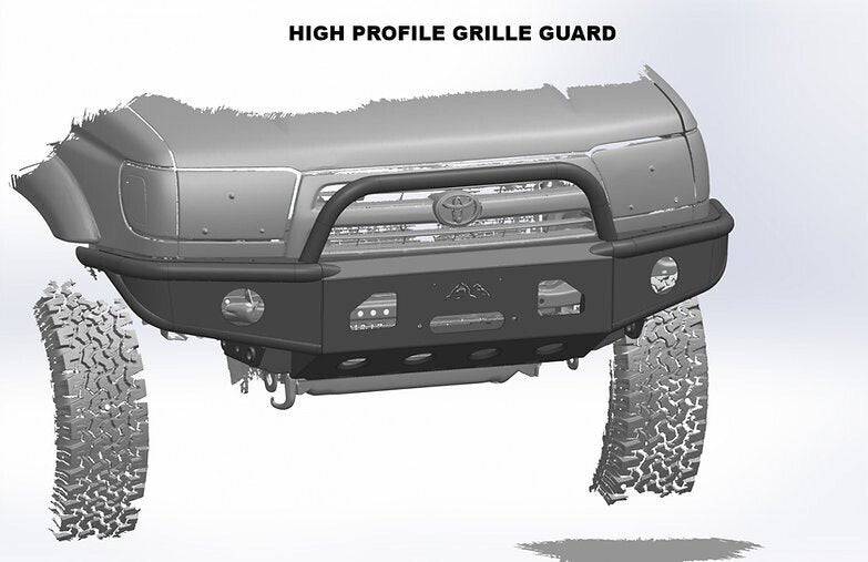 1996-2004 1st Gen Tacoma Hybrid Front Bumper - DIY Kit - Image 4
