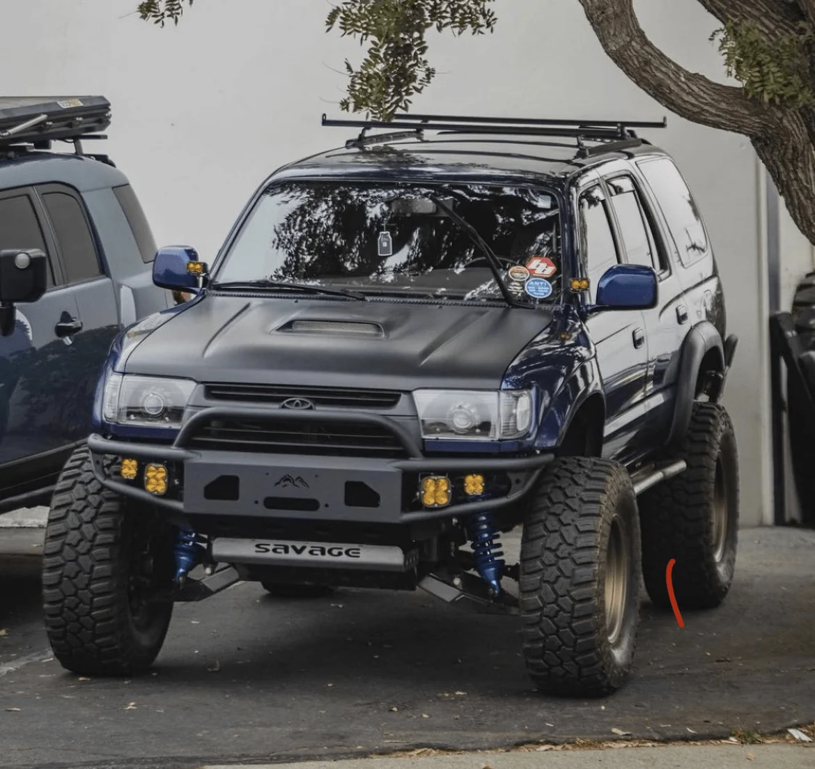 1996-2004 1st Gen Tacoma Open Wing Hybrid Front Bumper - Image 2