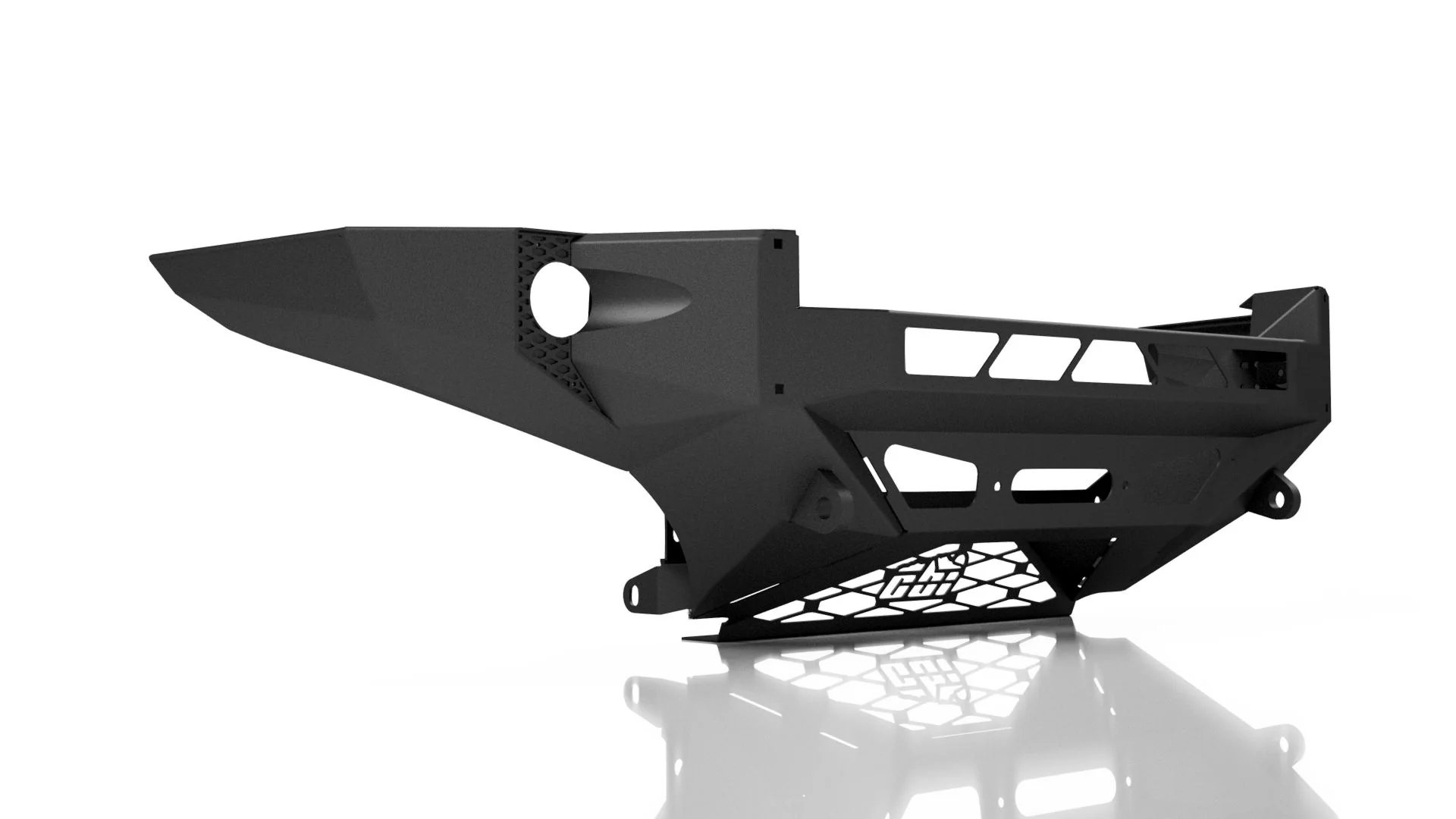 2020-2024 5th Gen 4Runner CBI Classic Series Steel Front Bumper - Image 3