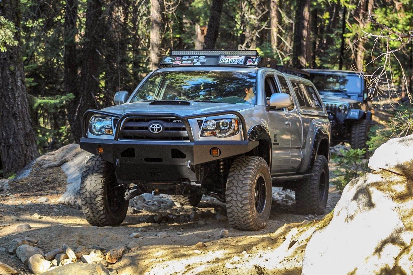 2005-2015 2nd Gen Tacoma Plate Front Bumper
