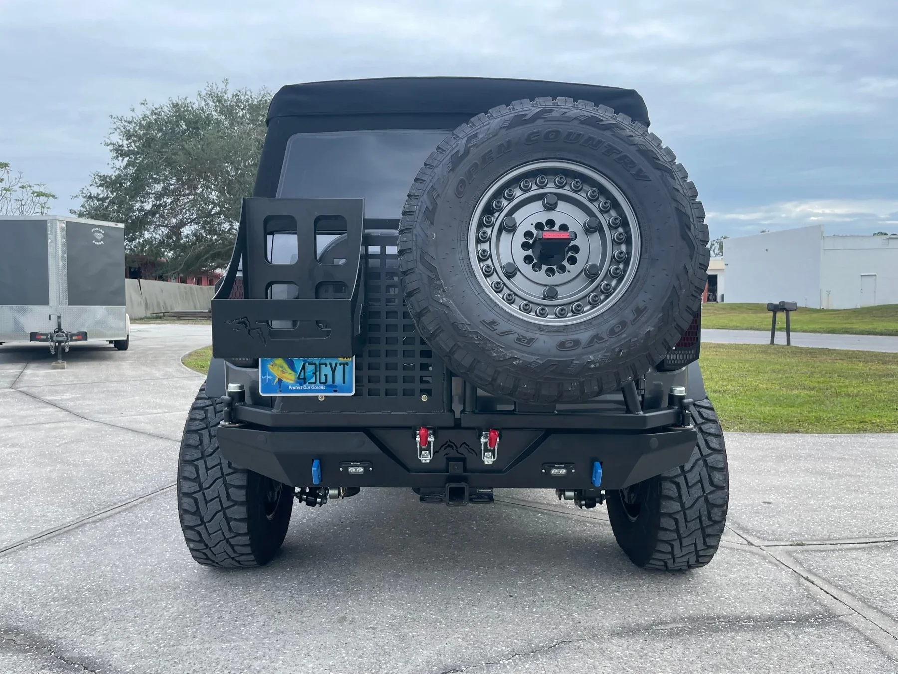 2021+ 6th Gen Bronco Modular Rear Bumper - Image 4