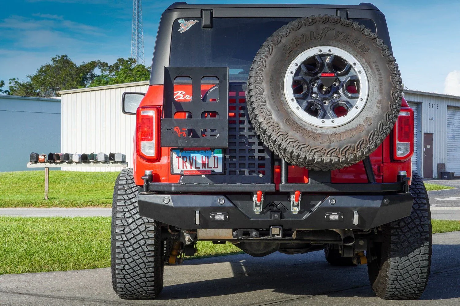 2021+ 6th Gen Bronco Modular Rear Bumper - Image 7