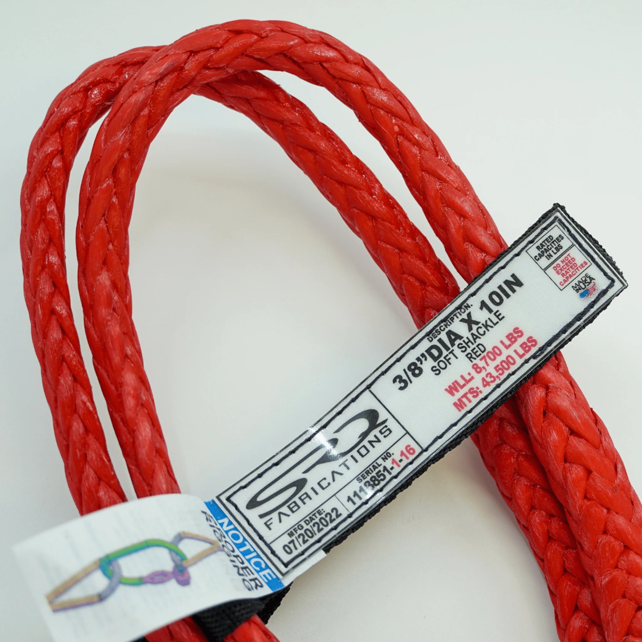 3/8" Soft Shackle - Image 3