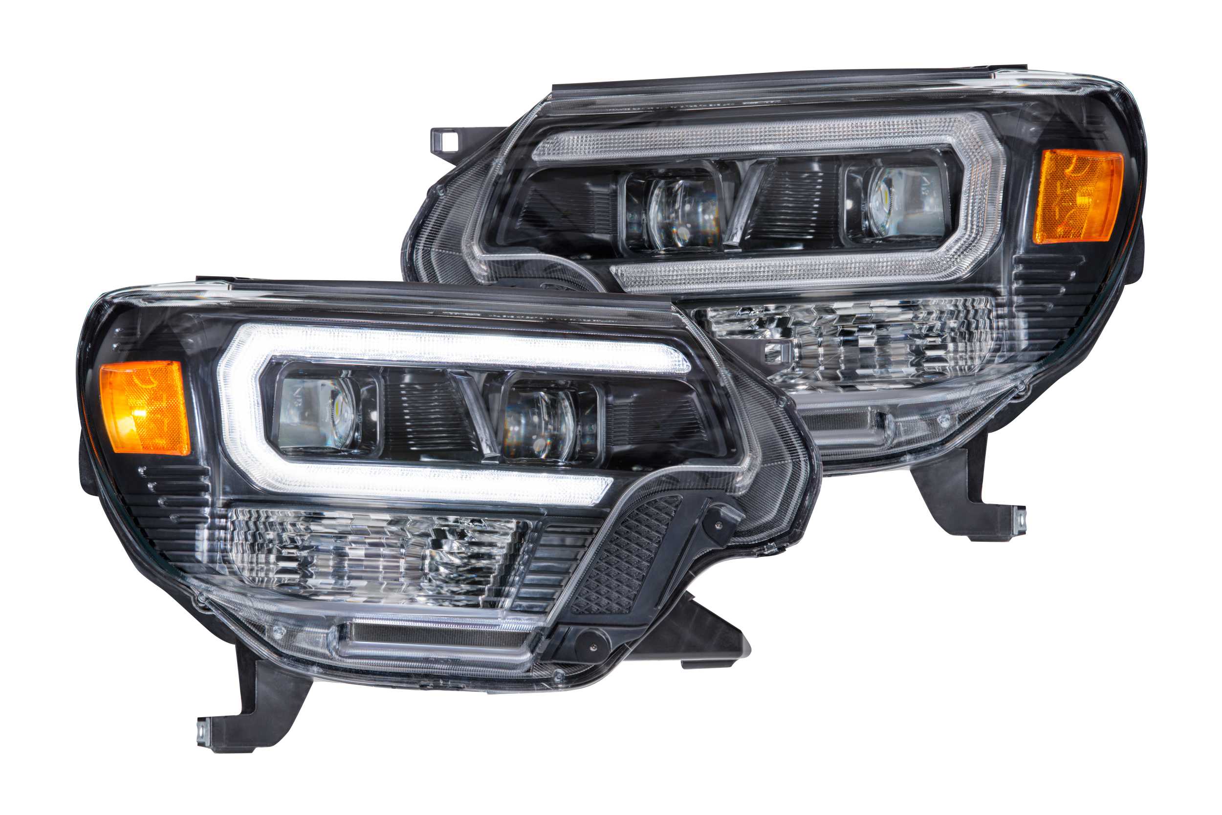 2012-2015 Tacoma XB Hybrid LED Headlights - White DRL (Set)