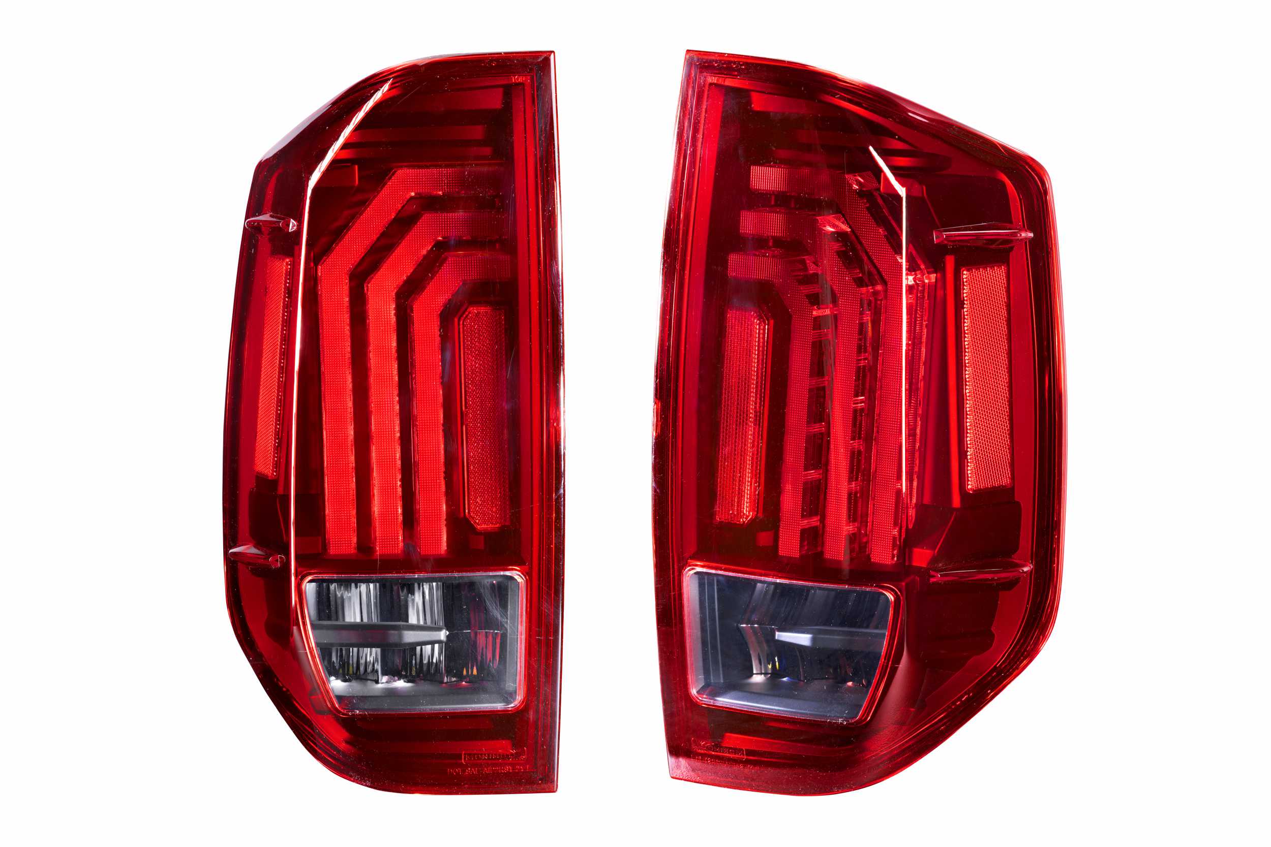 2014-2021 Tundra XB LED Tail Lights - Red Lens (Set)