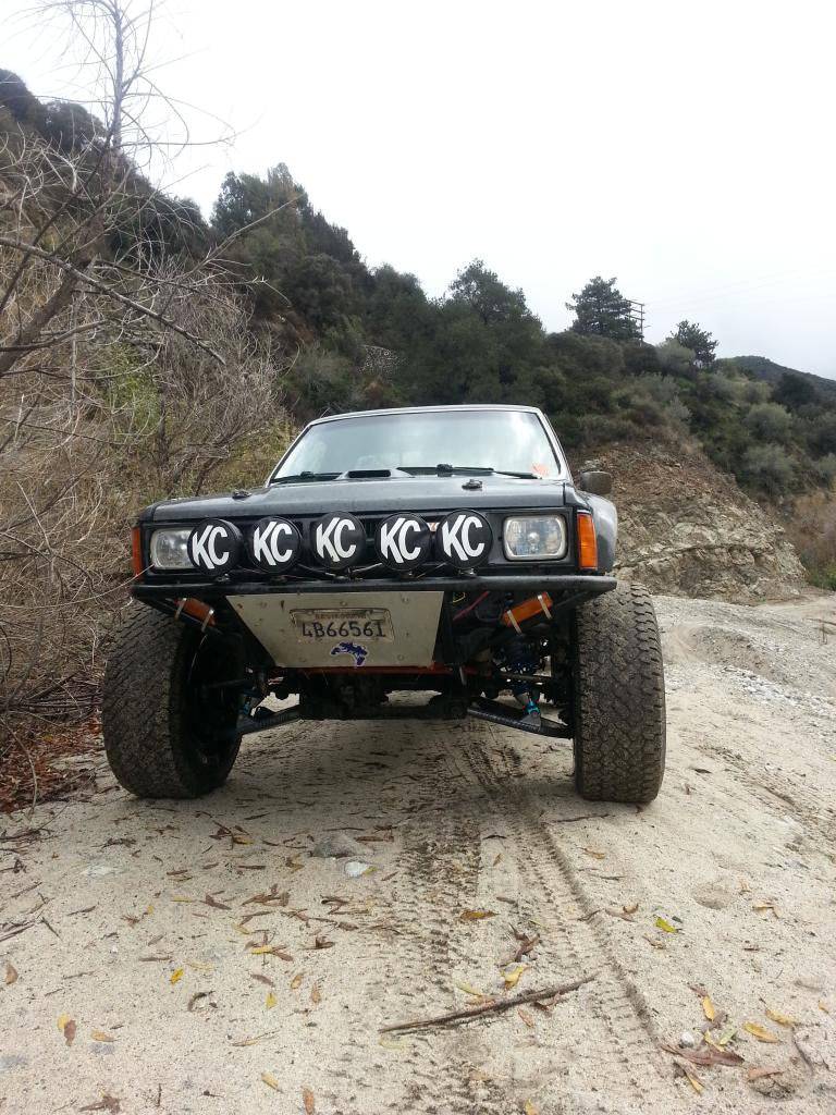 84-88 Toyota 4 Pickup 3" Bulge Off Road Fiberglass Fenders - Image 4