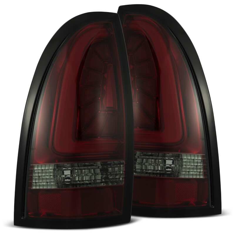 2005-2015 Tacoma AlphaRex PRO Series LED Tail Lights - Red/Smoke