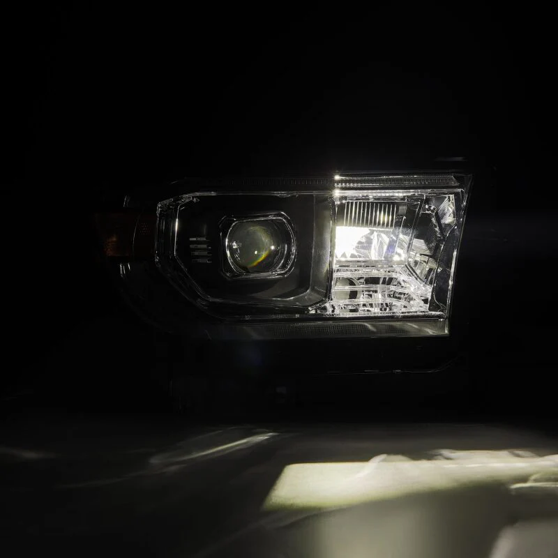 2007-2013 Tundra / 2008-2017 Sequoia AlphaRex LUXX Series LED Headlights - Chrome - Image 4