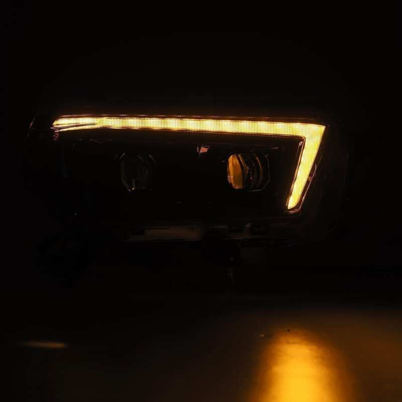 2010-2013 4Runner AlphaRex LUXX Series LED Headlights Plank-Style - Alpha-Black - Image 5