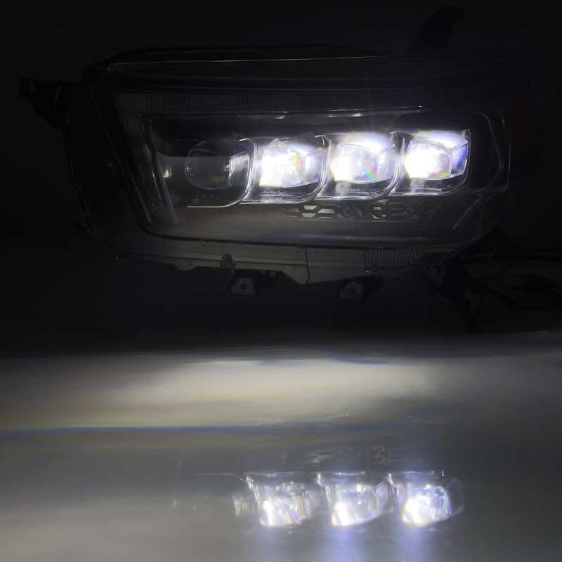 2010-2013 4Runner AlphaRex NOVA Series LED Headlights Plank-Style - Black - Image 7