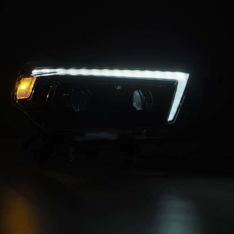 2010-2013 4Runner AlphaRex PRO Series Headlights Plank-Style - Alpha-Black - Image 6