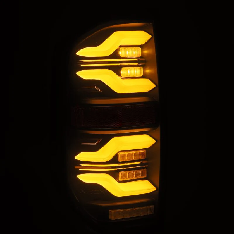2014-2021 Tundra AlphaRex LUXX Series LED Tail Lights - Alpha-Black - Image 3