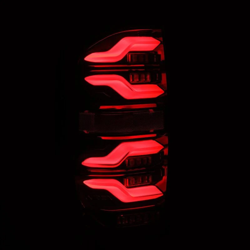 2014-2021 Tundra AlphaRex LUXX Series LED Tail Lights - Black - Image 5