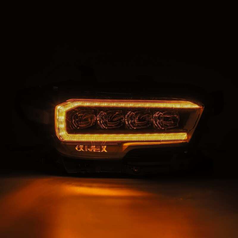 2016-2020 Tacoma AlphaRex NOVA Series LED Headlights - Black - Image 5