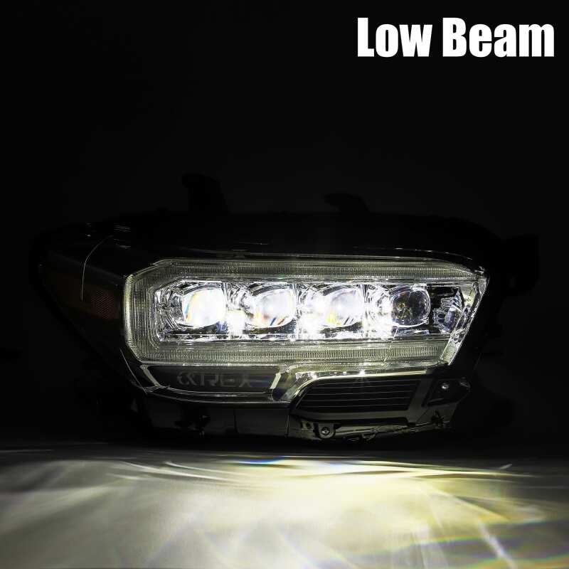 2016-2020 Tacoma AlphaRex NOVA Series LED Headlights - Black - Image 8