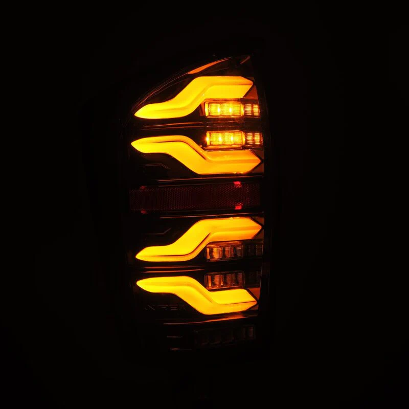 2016-2023 Tacoma AlphaRex LUXX Series LED Tail Lights - Alpha-Black - Image 4