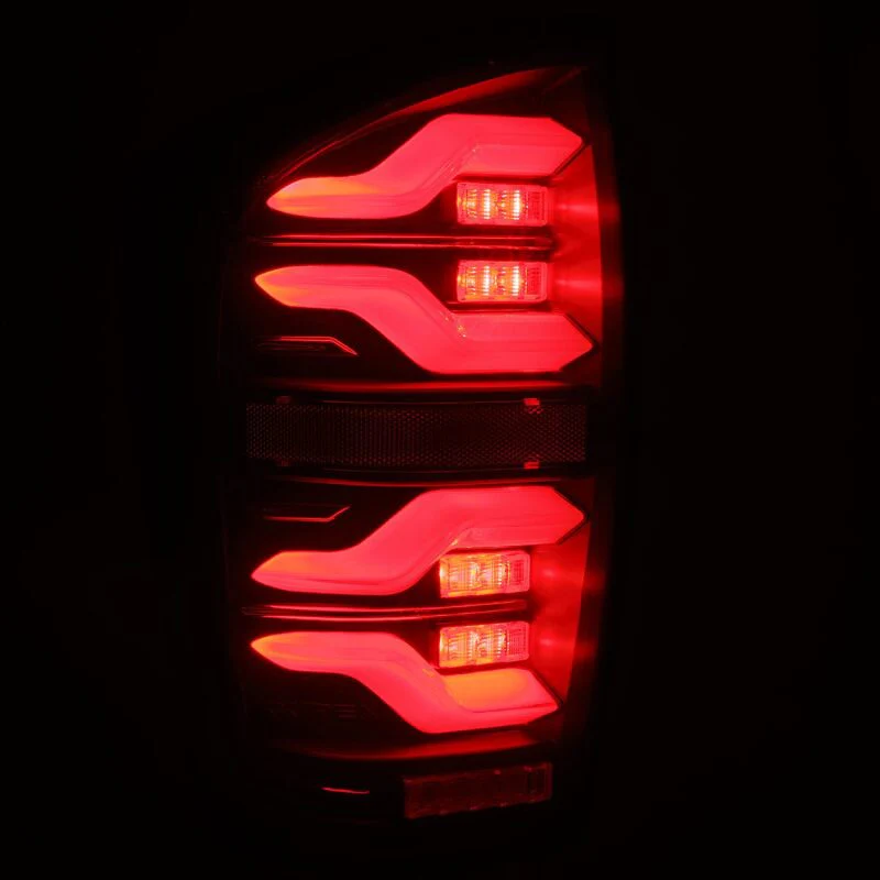 2016-2023 Tacoma AlphaRex LUXX Series LED Tail Lights - Black - Image 7