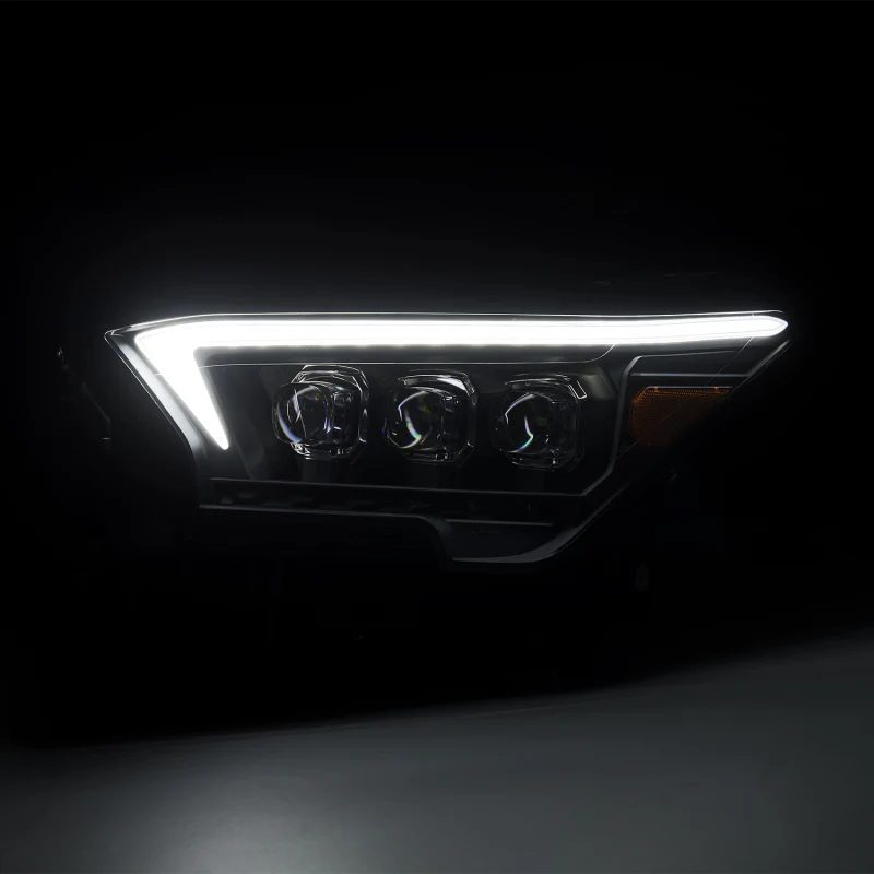 2024+ Tacoma / 2025+ 4Runner AlphaRex OG-Style NOVA Series LED Headlights - Black - Image 4