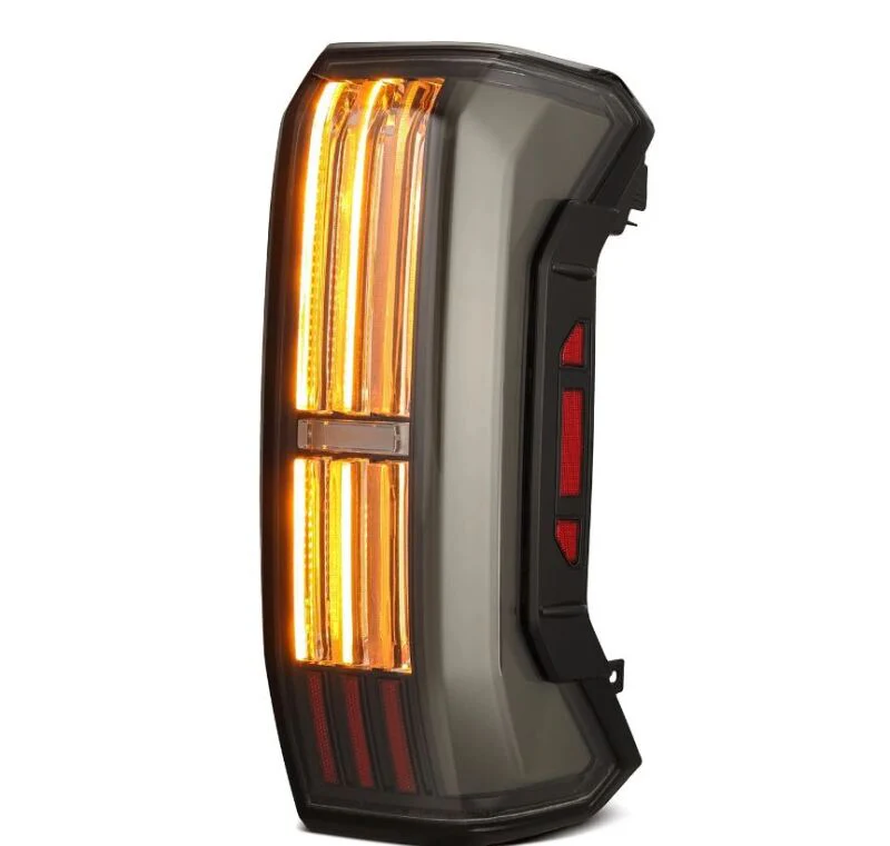 2022-2024 Tundra AlphaRex NOVA Prismatic LED Tail Lights - Black - Image 2