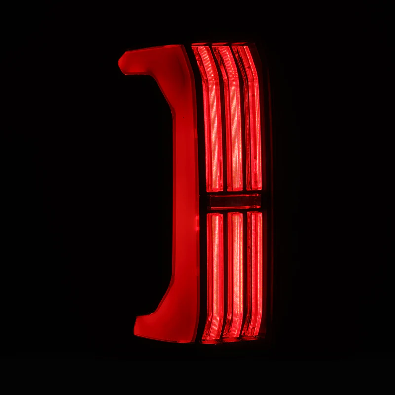 2024-2026 Tacoma AlphaRex NOVA Prismatic LED Tail Lights - Alpha-Black - Image 9