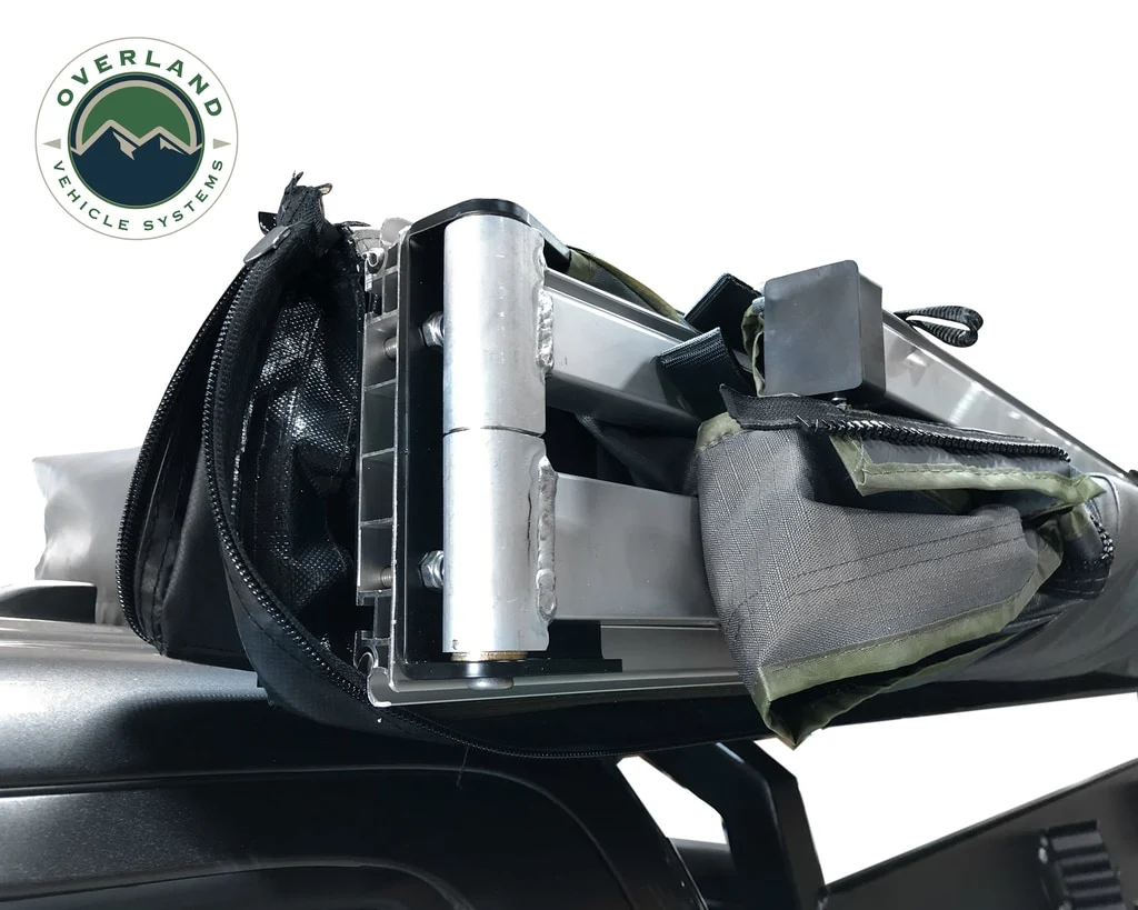 Awning 180 Degree Dark Gray Cover With Black Cover Universal Nomadic Overland Vehicle Systems - Image 11