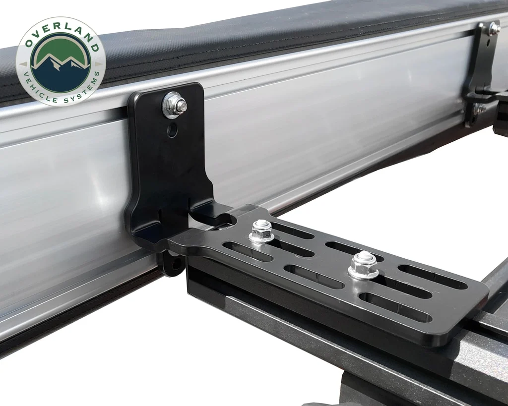 Awning 180 Degree Dark Gray Cover With Black Cover Universal Nomadic Overland Vehicle Systems - Image 13