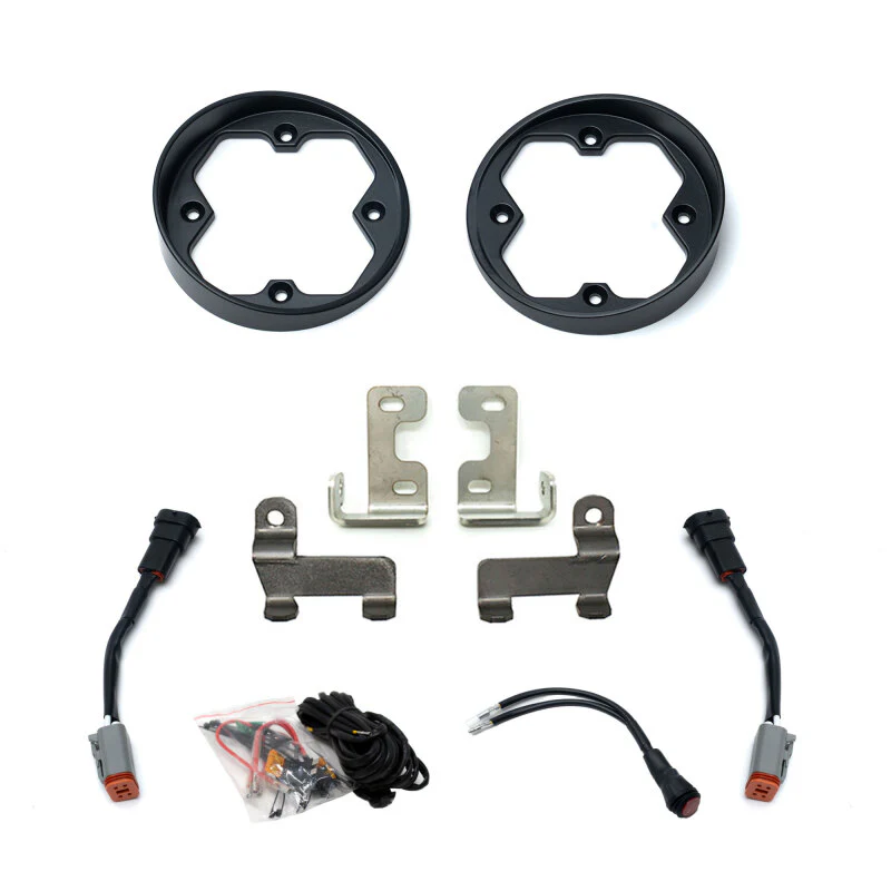 12-23 Tacoma, 10-24 4Runner, 14-21 Tundra Baja Designs Squadron 2.0 Fog Pocket Kit (No Lights)