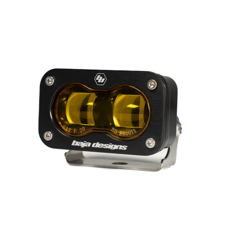 23-26 Sequoia Baja Designs S2 SAE OEM Fog Light Replacement Kit - Amber - Image 2