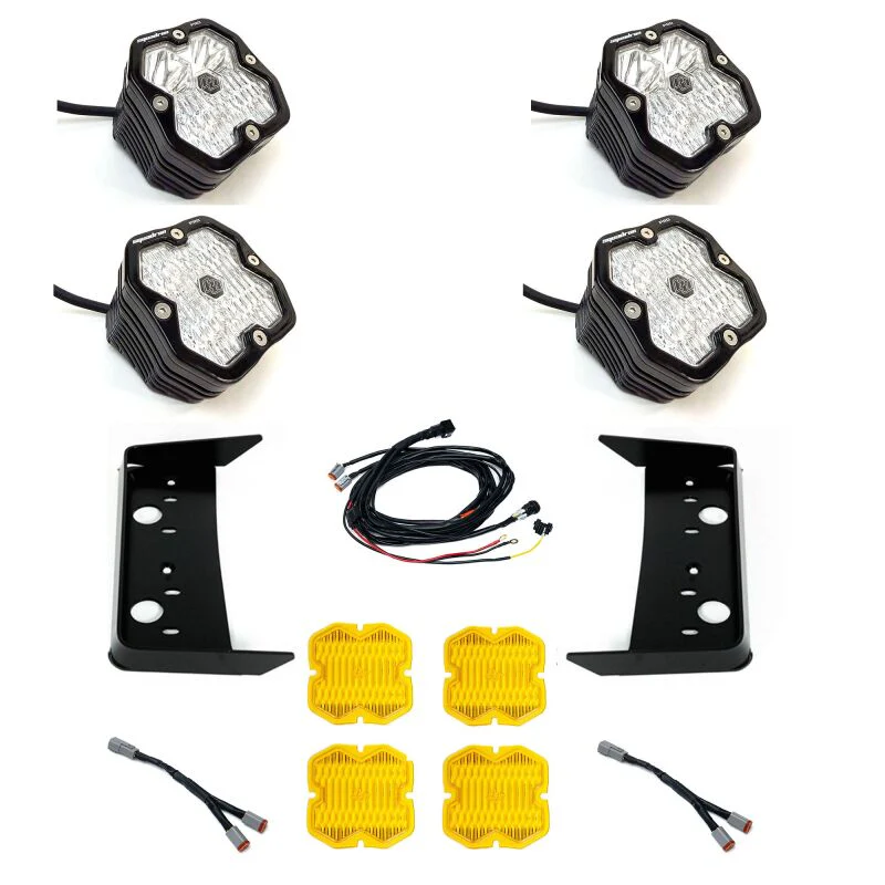 22-26 Tundra Baja Designs Squadron Pro 2.0 Vent Kit