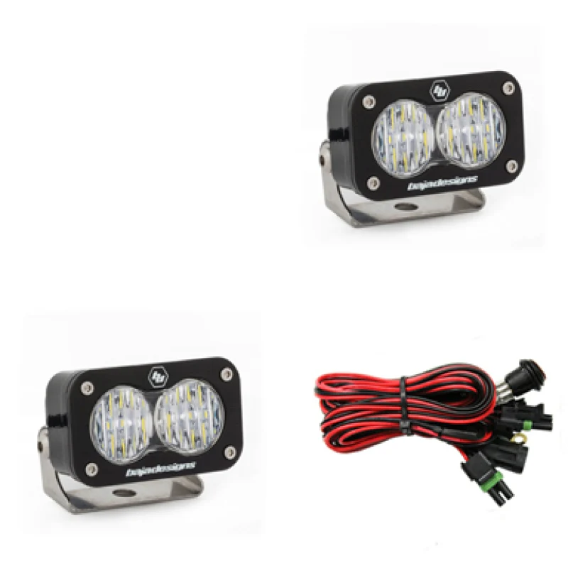 Baja Designs S2 Pro LED Light Pod Pair - Wide Cornering - Clear