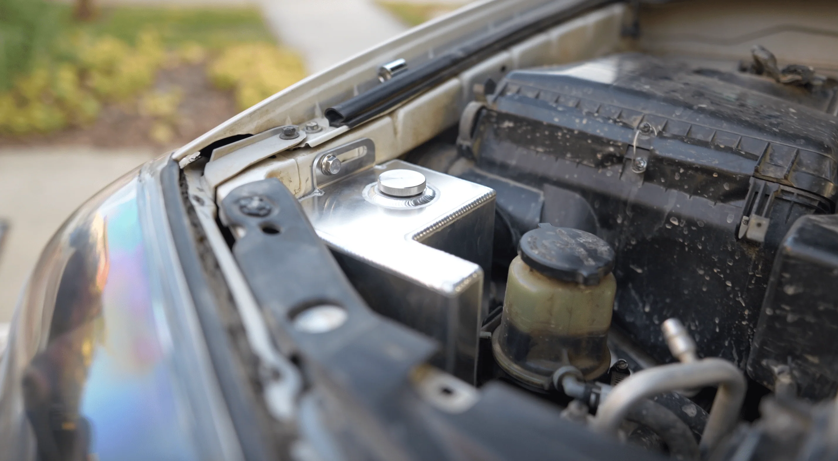 2003-2009 GX470 Aluminum Washer Fluid Relocation Reservoir - Image 2