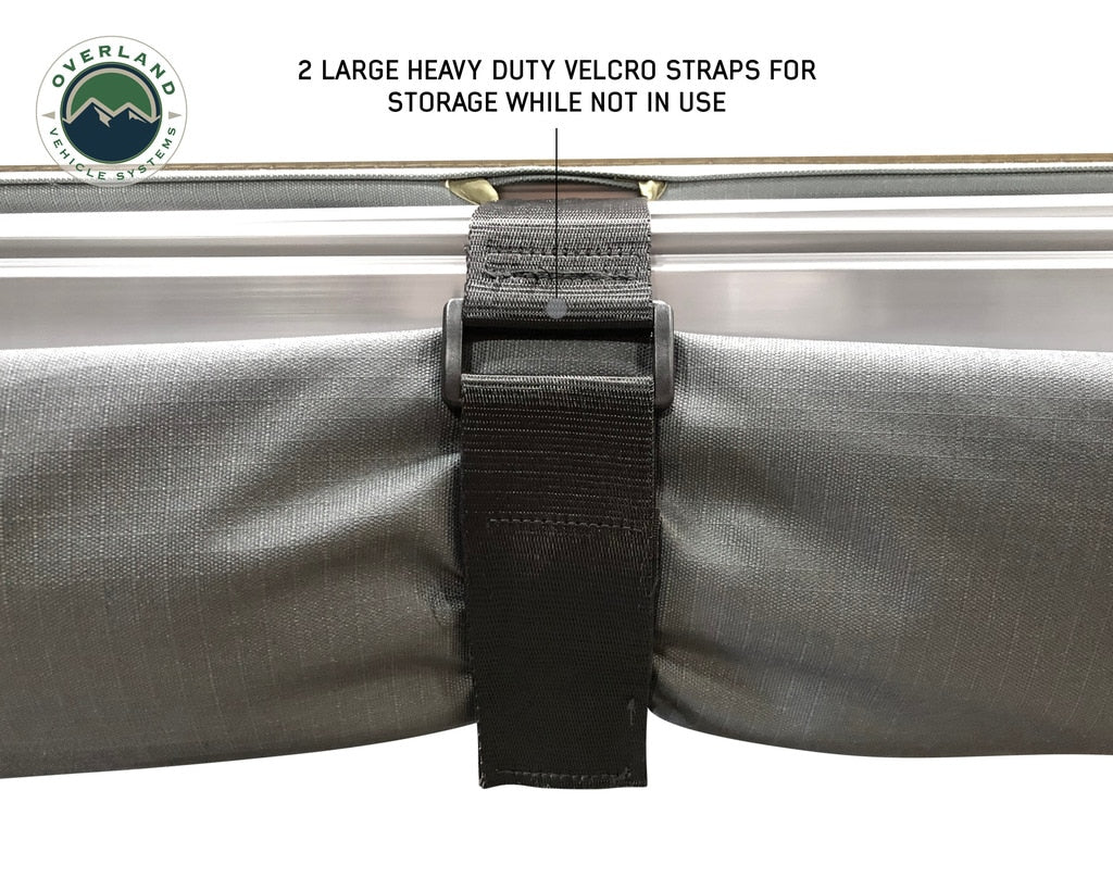 Nomadic Awning 1.3 - 4.5 Foot With Black Cover Overland Vehicle Systems - Image 7
