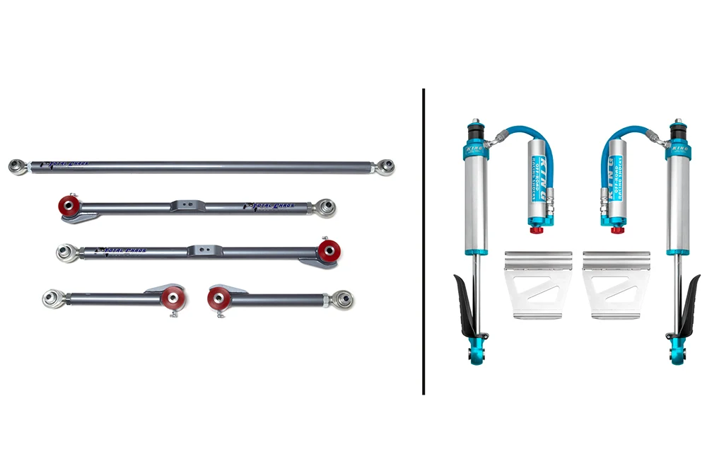 Prado 150 Adjustable Rear Link King 2.5-Inch Shock Package