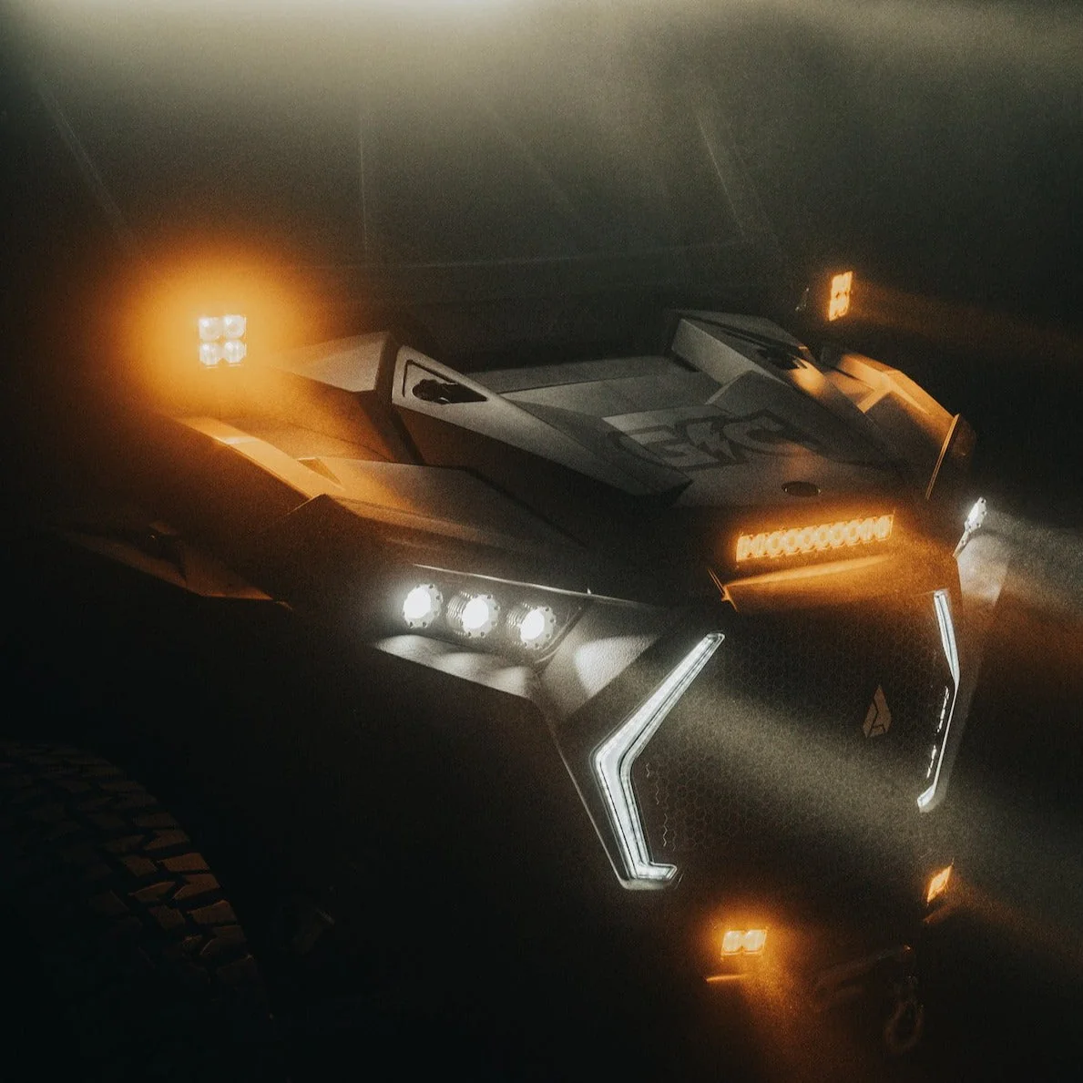 Quattro Amber LED Pod Light - Image 7