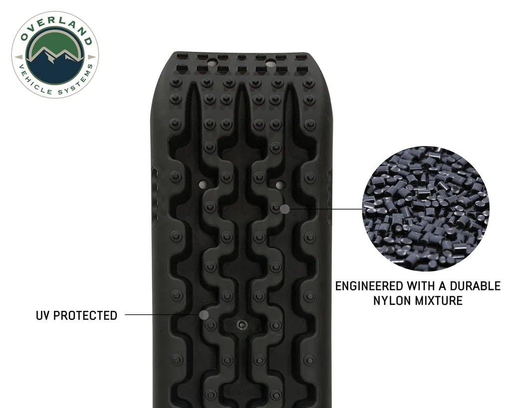 Recovery Ramp With Pull Strap and Storage Bag Black/Black Overland Vehicle Systems - Image 8
