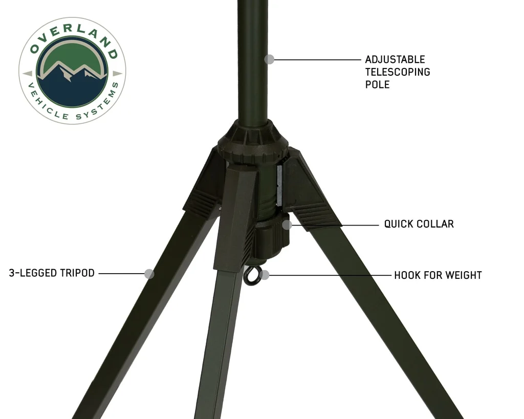 Solar Camping Light Pods & Speaker Universal Wild Land Overland Vehicle Systems - Image 7