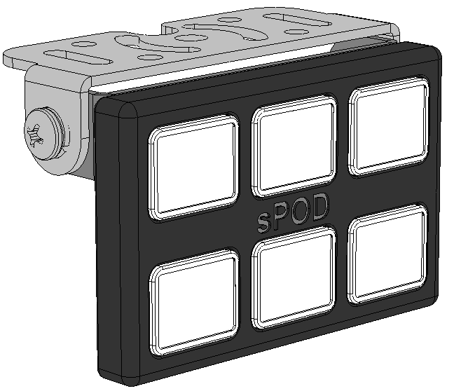 sPOD SourceLT w/ Mini6 for Universal w/ 84 Inch Battery Cables